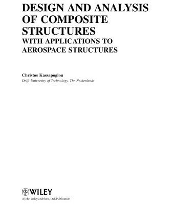 خرید و دانلود نسخه کامل کتاب Design and Analysis of Composite Structures: With Applications to Aerospace Structures