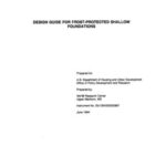 خرید و دانلود نسخه کامل کتاب Design Guide for Frost Protected Shallow Foundation, prepared by: NAHB Research Center Upper Marlboro BD, June 1994
