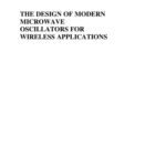 خرید و دانلود نسخه کامل کتاب Design of Modern Microwave Oscillators for Wireless Applications: Theory and Optimization