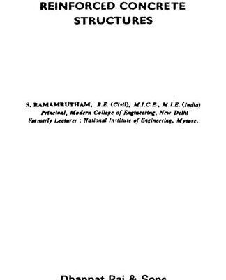 خرید و دانلود نسخه کامل کتاب Design of Reinforced Concrete Structures