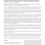 خرید و دانلود نسخه کامل کتاب Determination of Mass and Heat Transfer Parameters During Freeze-Drying Cycles of Pharmaceutical Products