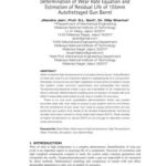 خرید و دانلود نسخه کامل کتاب Determination of wear rate equation and estimation of residual life of 155mm autofrettaged gun barrel