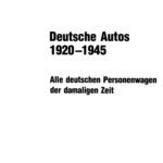 خرید و دانلود نسخه کامل کتاب Deutsche Autos 1920-1945