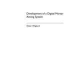 خرید و دانلود نسخه کامل کتاب Development of a Digital Mortar Aiming System