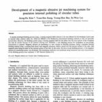 خرید و دانلود نسخه کامل کتاب Development of a magnetic abrasive jet machining system for precision internal polishing of circular tubes