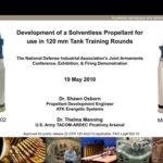 خرید و دانلود نسخه کامل کتاب Development of a solventless propellant for use in 120 mm tank training rounds