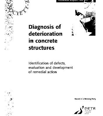 خرید و دانلود نسخه کامل کتاب Diagnosis of Deterioration in Concrete Structures – Identification of defects, evaluation and development of remedial action
