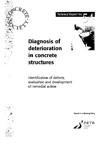 خرید و دانلود نسخه کامل کتاب Diagnosis of Deterioration in Concrete Structures – Identification of defects, evaluation and development of remedial action_68f7afb6a2624.jpeg خرید و دانلود نسخه کامل کتاب Diagnosis of Deterioration in Concrete Structures – Identification of defects, evaluation and development of remedial action