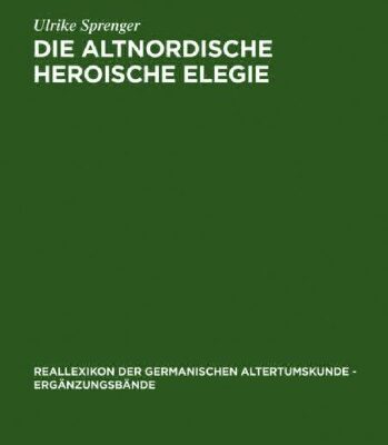 خرید و دانلود نسخه کامل کتاب Die altnordische Heroische Elegie