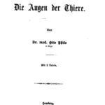 خرید و دانلود نسخه کامل کتاب Die Augen der Thiere [Tiere]