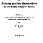 خرید و دانلود نسخه کامل کتاب Die Bekämpfung paraſitiſcher Pflanzenkrankheiten ohne direkte Vernichtung der ſchädigenden Organismen. Vortrag, gehalten in der Gartenbau-Geſellſchaft zu Köln in den November- und Dezember-Sitzungen 1890