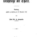 خرید و دانلود نسخه کامل کتاب Die Brutpflege der Thiere. Vortrag, gehalten zu Hamburg am 19. November 1890