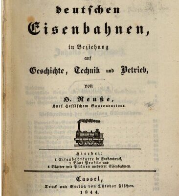 خرید و دانلود نسخه کامل کتاب Die deutschen Eisenbahnen in Beziehung auf Geschichte, Technik und Betrieb