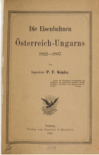 خرید و دانلود نسخه کامل کتاب Die Eisenbahnen Österreich-Ungarns 1822-1867_68fe68f8aa056.jpeg خرید و دانلود نسخه کامل کتاب Die Eisenbahnen Österreich-Ungarns 1822-1867