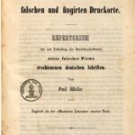 خرید و دانلود نسخه کامل کتاب Die falschen und fingierten Druckorte. Repertorium der seit der Erfindung der Buchdruckerkunst unter falscher Firma erschienenen deutschen Schriften