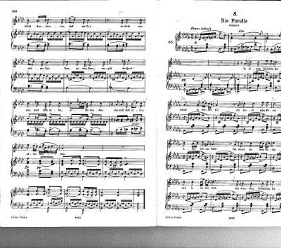 خرید و دانلود نسخه کامل کتاب Die Forelle. Stimme und Klavier. Вокал и фортепиано. (Сопрано)