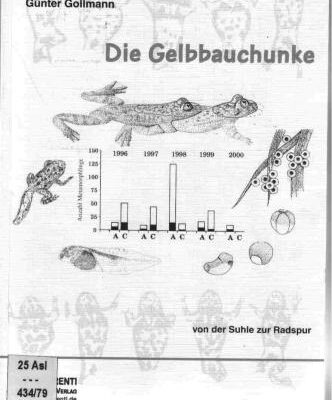 خرید و دانلود نسخه کامل کتاب Die Gelbbauchunke. Von der Suhle zur Radspur
