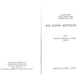خرید و دانلود نسخه کامل کتاب Die Käfer Mitteleuropas – Gesamtwerk Band 1 to 15