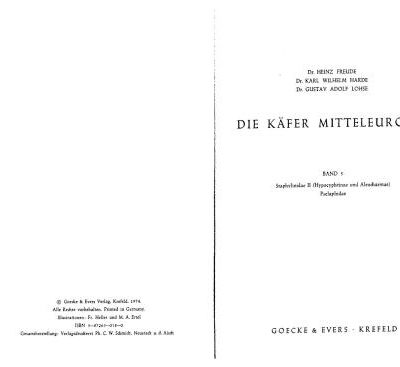 خرید و دانلود نسخه کامل کتاب Die Käfer Mitteleuropas – Gesamtwerk Band 1 to 15