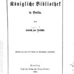 خرید و دانلود نسخه کامل کتاب Die Königliche Bibliothek in Berlin