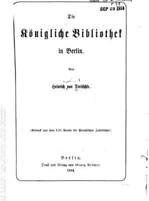 خرید و دانلود نسخه کامل کتاب Die Königliche Bibliothek in Berlin