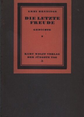 خرید و دانلود نسخه کامل کتاب Die letzte Freude. Gedichte