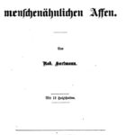 خرید و دانلود نسخه کامل کتاب Die menschenähnlichen Affen