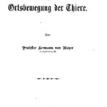 خرید و دانلود نسخه کامل کتاب Die Ortsbewegung der Tiere