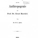 خرید و دانلود نسخه کامل کتاب Die Philosophie und Anthropogenie des Prof. Dr. Ernst Haeckel