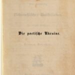 خرید و دانلود نسخه کامل کتاب Die poetische Ukraine : Eine Sammlung kleinrussischer Volkslieder