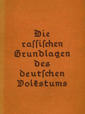 خرید و دانلود نسخه کامل کتاب Die rassischen Grundlagen des deutschen Volkstums