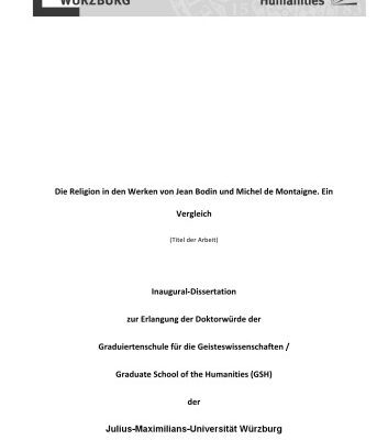 خرید و دانلود نسخه کامل کتاب Die Religion in den Werken von Jean Bodin und Michel de Montaigne. Ein Vergleich