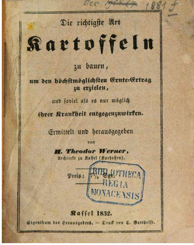 خرید و دانلود نسخه کامل کتاب Die richtige Art Kartoffeln zu bauen, um den höchst-möglichen Ernte-Ertrag zu erzielen_68e995573ea42.jpeg خرید و دانلود نسخه کامل کتاب Die richtige Art Kartoffeln zu bauen, um den höchst-möglichen Ernte-Ertrag zu erzielen