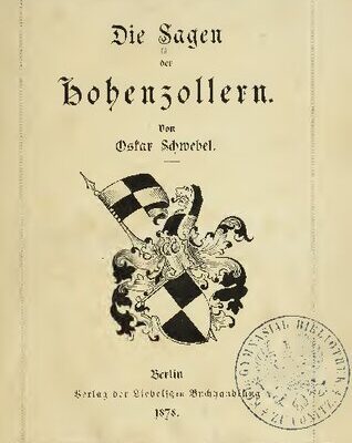 خرید و دانلود نسخه کامل کتاب Die Sagen der Hohenzollern