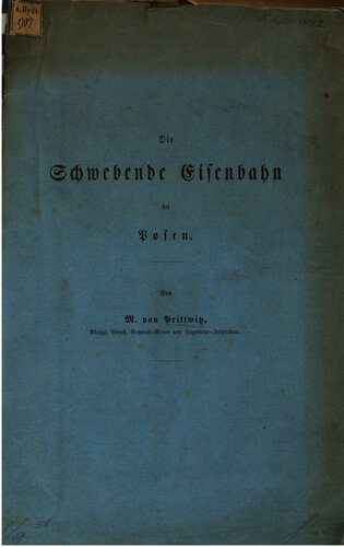خرید و دانلود نسخه کامل کتاب Die schwebende Eisenbahn in Posen_68fe671f173a6.jpeg خرید و دانلود نسخه کامل کتاب Die schwebende Eisenbahn in Posen