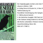 خرید و دانلود نسخه کامل کتاب Die Seele der Raben