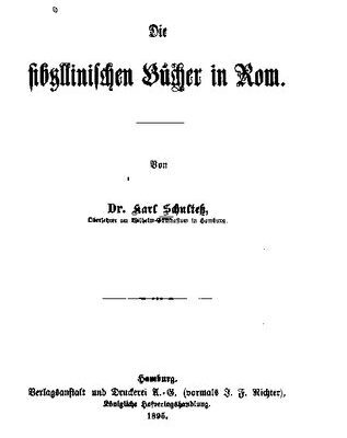 خرید و دانلود نسخه کامل کتاب Die sibyllinischen Bücher in Rom