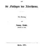 خرید و دانلود نسخه کامل کتاب Die Sintflut und die Flutſagen des Alterthums. Ein Vortrag