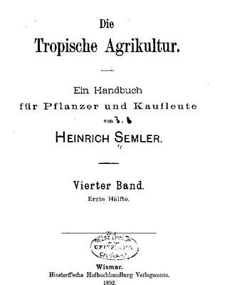 خرید و دانلود نسخه کامل کتاب Die Tropische Agrikultur. Ein Handbuch für Pflanzer und Kaufleute