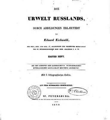 خرید و دانلود نسخه کامل کتاب Die Urwelt Russlands