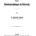 خرید و دانلود نسخه کامل کتاب Die Variationsrichtungen im Tierreich