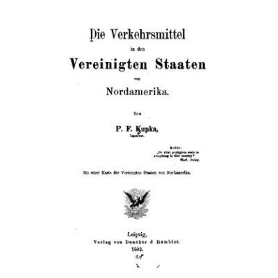 خرید و دانلود نسخه کامل کتاب Die Verkehrsmittel in den Vereinigten Staaten von Nordamerika