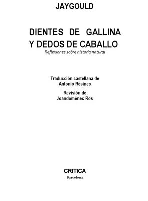 خرید و دانلود نسخه کامل کتاب Dientes de gallina y dedos de caballo