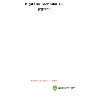 خرید و دانلود نسخه کامل کتاب Digitális technika II.