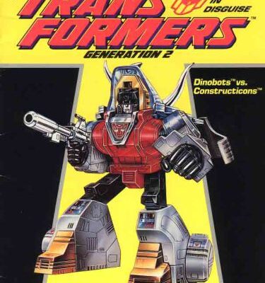 خرید و دانلود نسخه کامل کتاب Dinobots vs. Constructicons