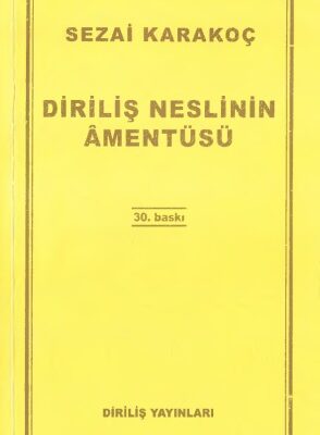 خرید و دانلود نسخه کامل کتاب Diriliş Neslinin Amentüsü