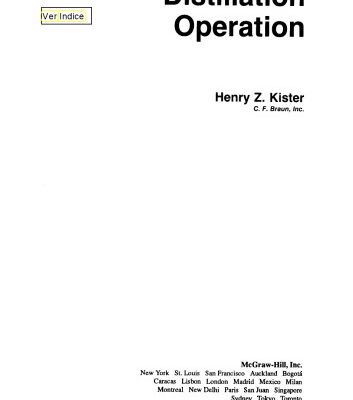 خرید و دانلود نسخه کامل کتاب Distillation Operation