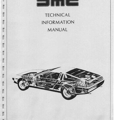 خرید و دانلود نسخه کامل کتاب DMC DeLorean Technical Information Manual