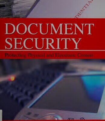 خرید و دانلود نسخه کامل کتاب Document Security: Protecting Physical and Electronic Content