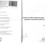 خرید و دانلود نسخه کامل کتاب Doença do corpo, doença da alma: medicina e filosofia na Grécia clássica